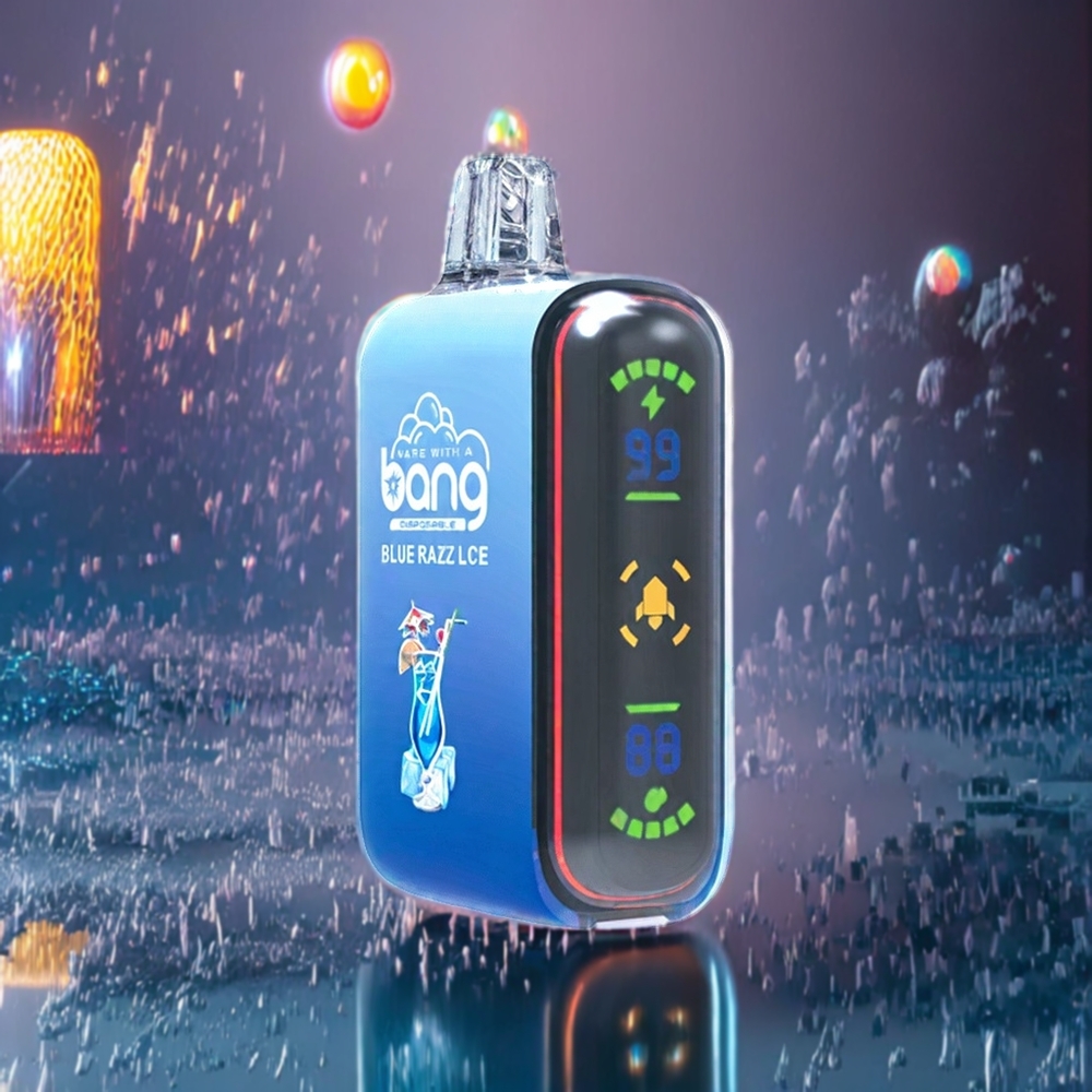Bang Rocket 18000 Puffs 26mL 650mAh Disposable Vape Blue Razz Ice New Zealand Wholesale