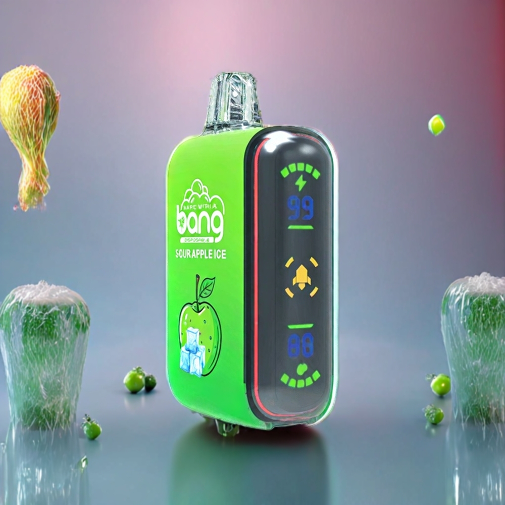 Bang Rocket 18000 Puffs 26ml 650mAh Disposable Vape Sour Apple Ice New Zealand Wholesale