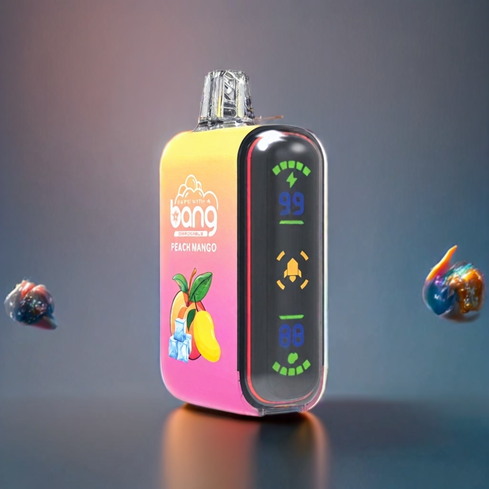 Bang Rocket 18000 Puffs 26ml 650mAh Peach Mango Disposable Vape New Zealand Wholesale