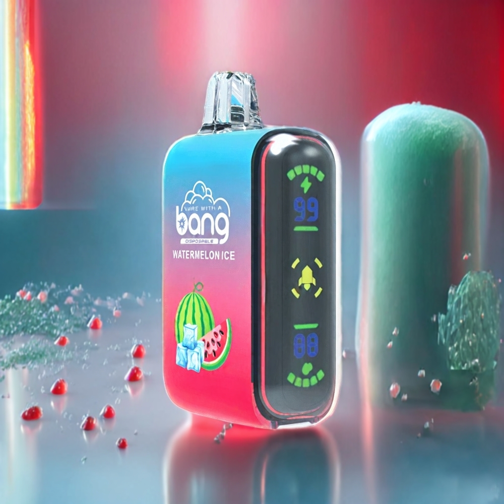 Bang Rocket 18000 Puffs New Zealand Wholesale Disposable Vape Watermelon Ice 26ml 650mAh Nicotine 0-5%