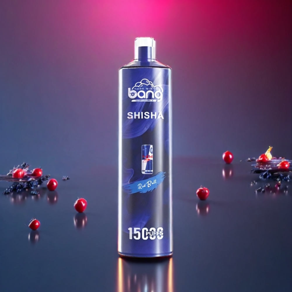 Bang Shisha 15000 Puffs 23ml 600mAh Type-C DTL Disposable Vape Red Bull New Zealand Wholesale