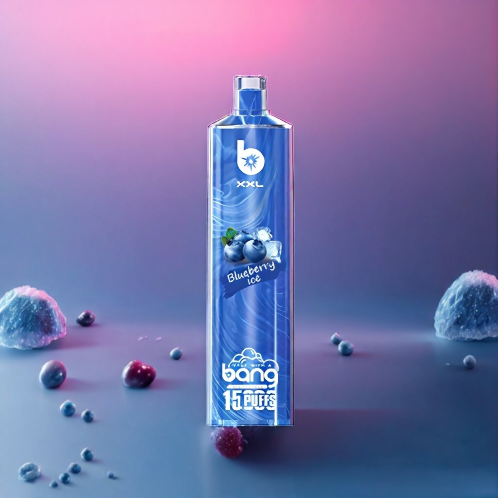 Bang Shisha 15000 Puffs 23ml E-liquid 600mAh Type-C DTL Disposable Vape Blueberry Ice New Zealand Wholesale