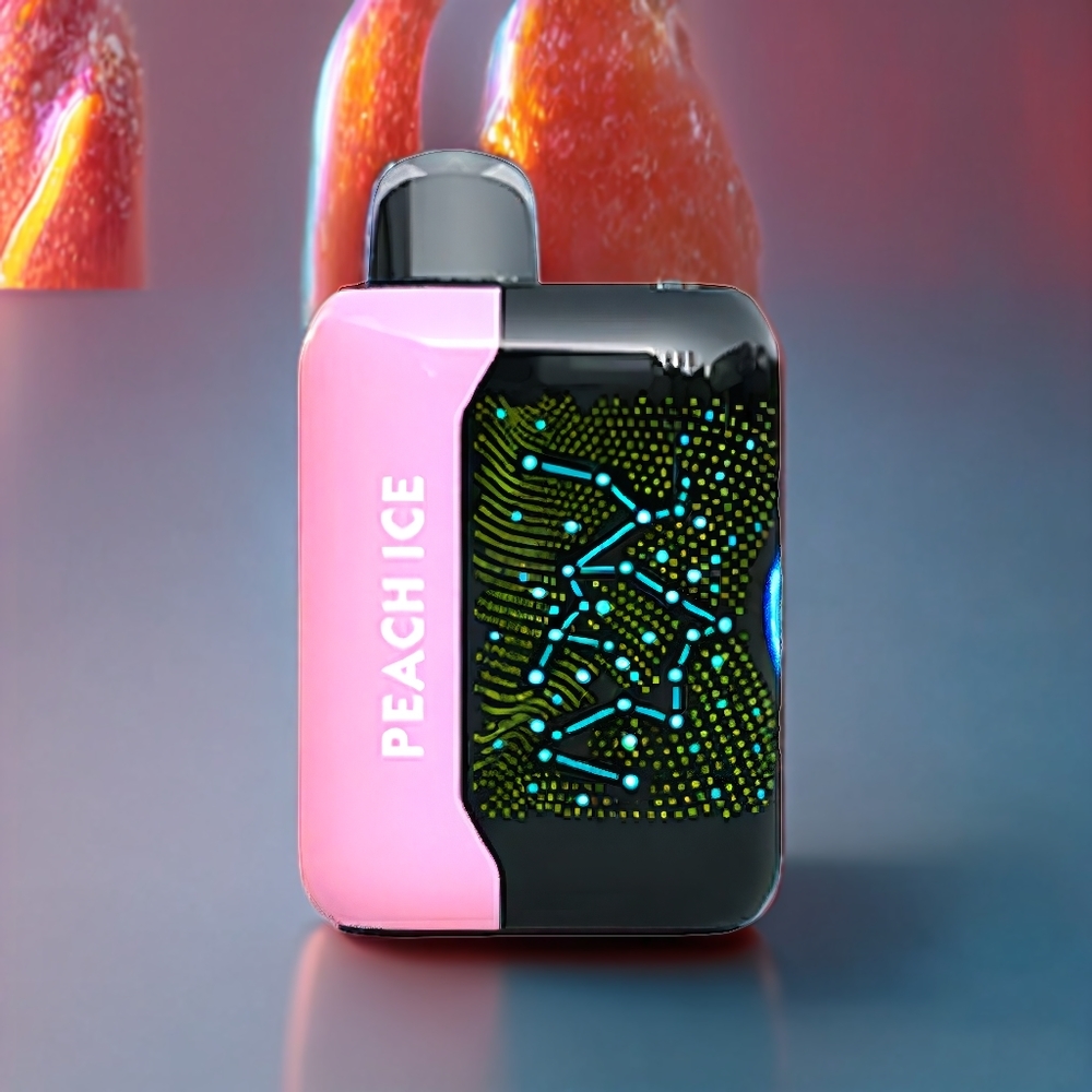 Bang Starry 25000 Puffs 28ml 800mAh Mesh Coil Type-C Peach Ice Disposable Vape New Zealand Wholesale