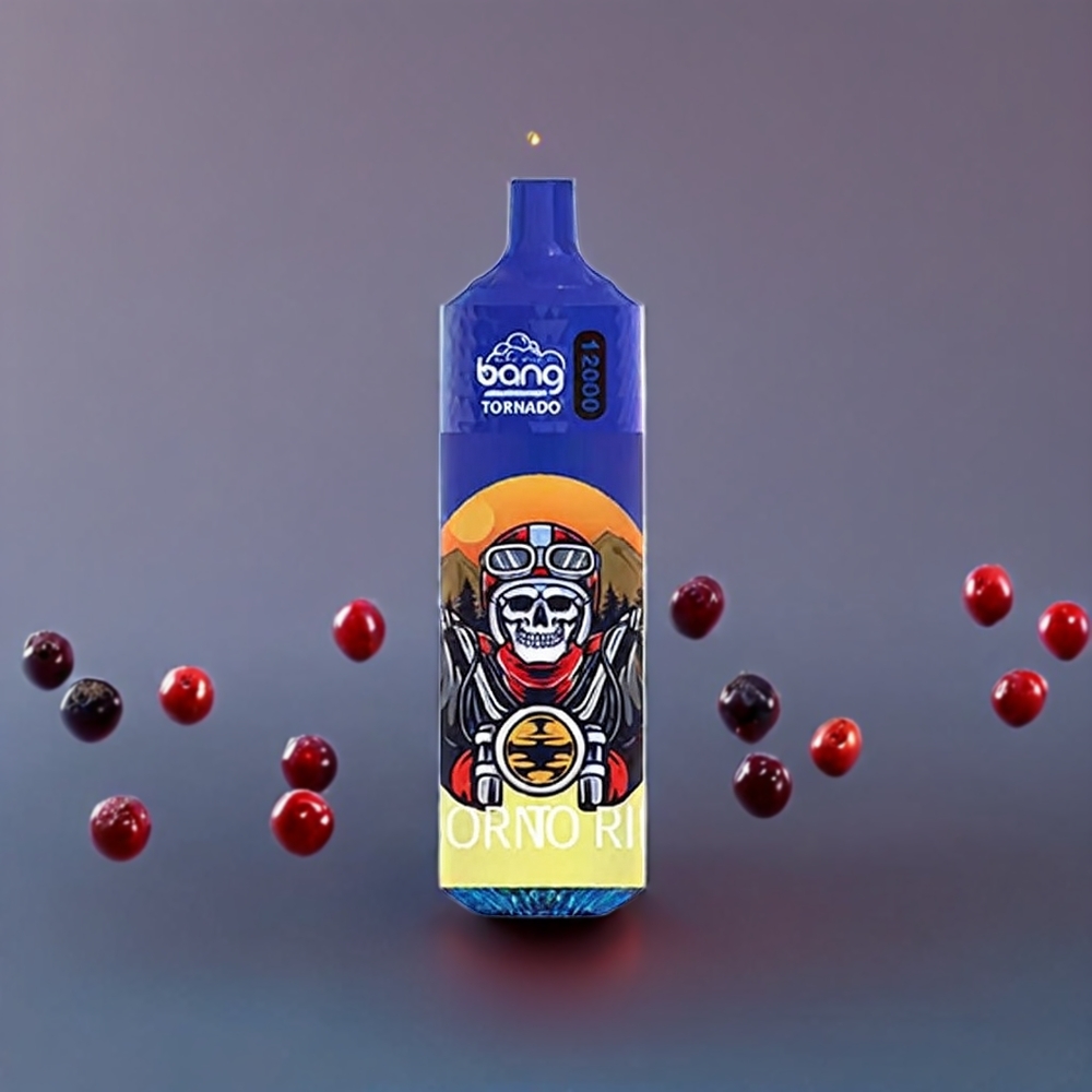 Bang Tornado 12000 Puffs 23ml 650mAh 0-5% Nic Blueberry Cherry Cranberry New Zealand Wholesale