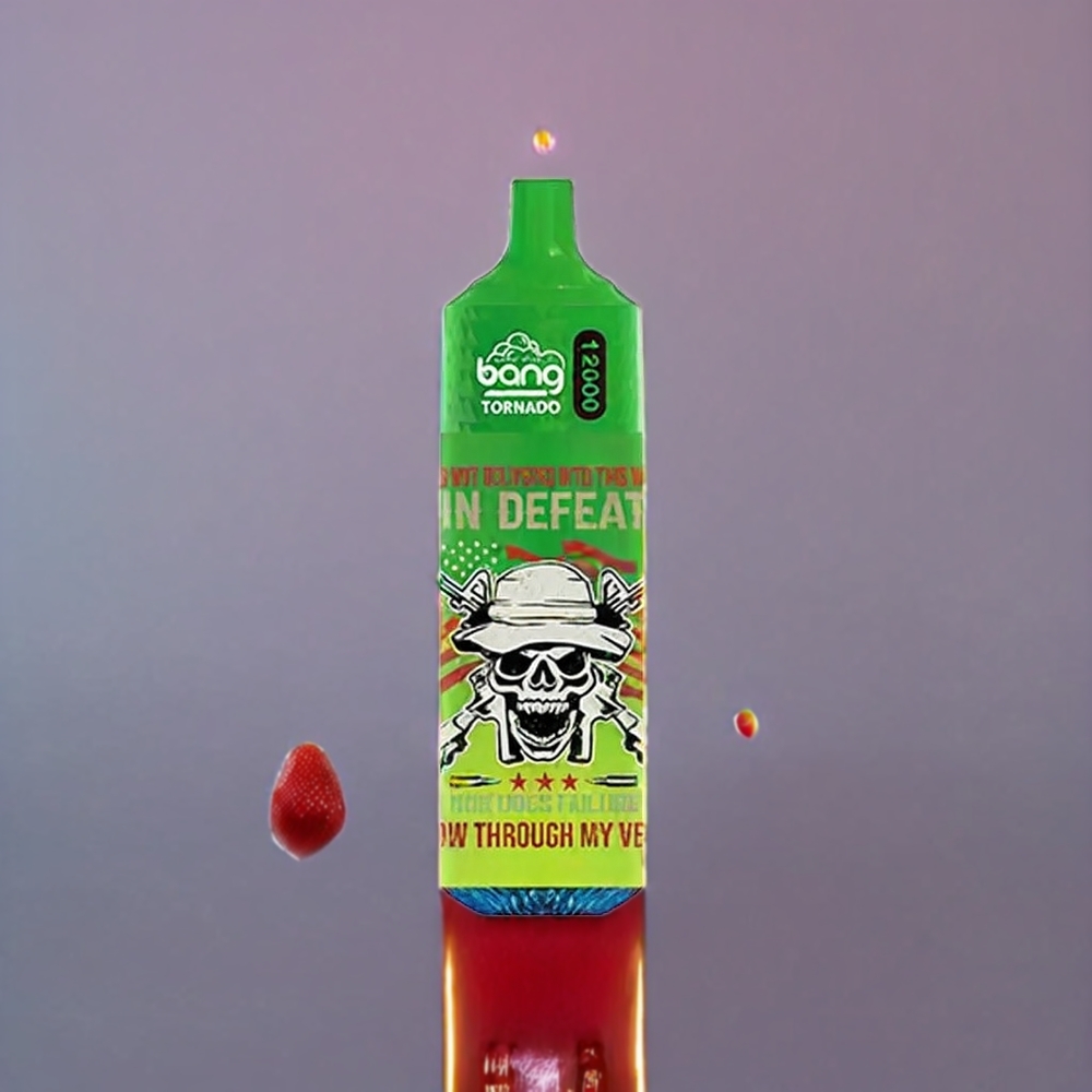 Bang Tornado 12000 Puffs 23ml 650mAh 0-5% Nicotine Strawberry Mango Disposable Vape New Zealand Wholesale