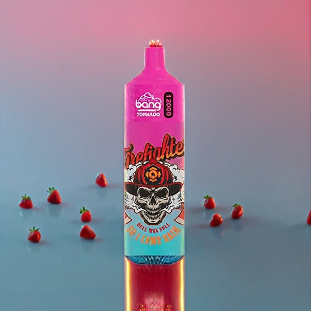 Bang Tornado 12000 Puffs 23ml 650mAh 0-5% Nicotine Strawberry Watermelon Disposable Vape New Zealand Wholesale