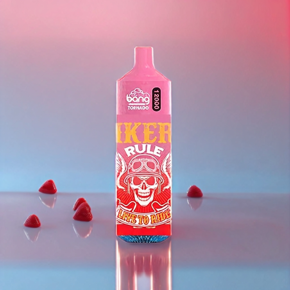 Bang Tornado 12000 Puffs 23ml 650mAh NZ Wholesale Strawberry Raspberry Ice 0-5%