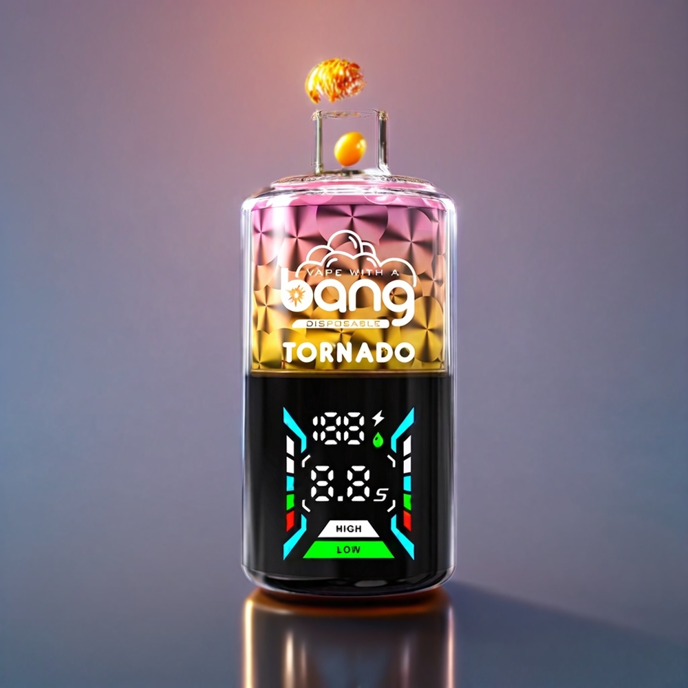 Bang Tornado 40000 Puffs 40ml 850mAh Disposable Vape Mango Peach New Zealand Wholesale