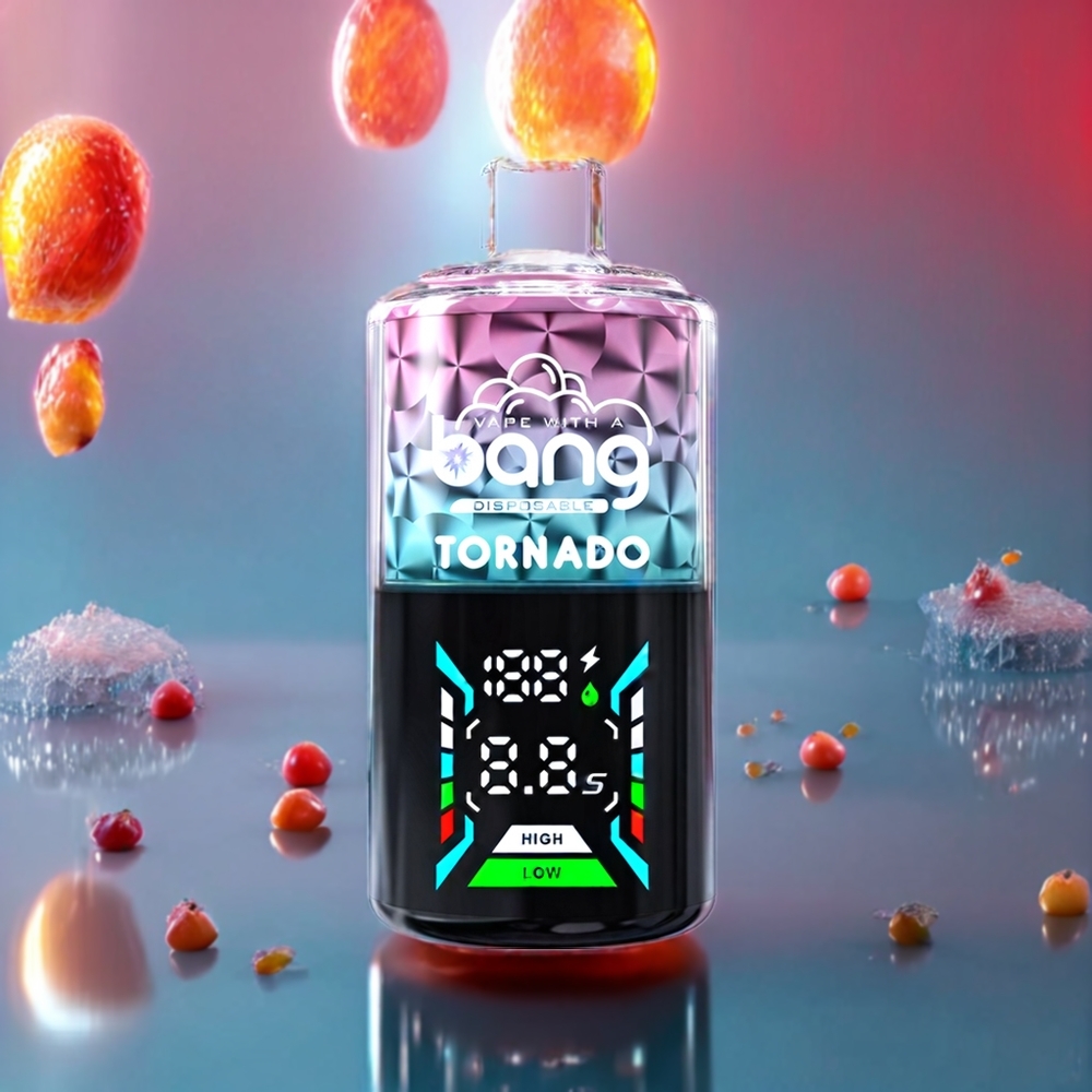 Bang Tornado 40000 Puffs 40ml 850mAh Disposable Vape Peach Ice New Zealand Wholesale