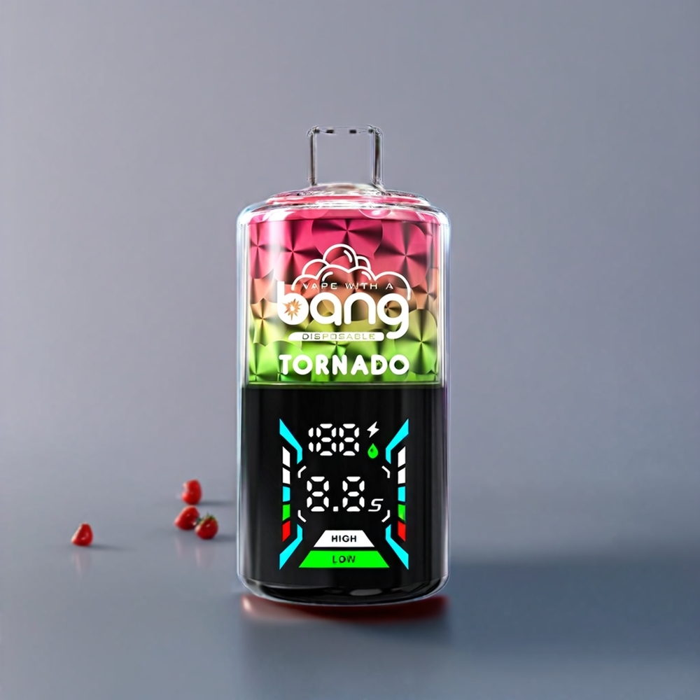 Bang Tornado 40000 Puffs 850mAh 40ml Disposable Vape Strawberry Kiwi New Zealand Wholesale