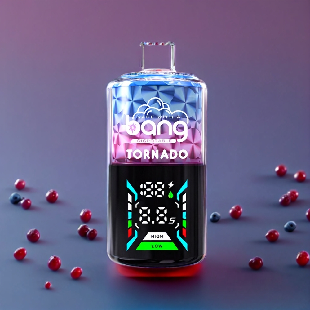 Bang Tornado 40000 Puffs Disposable Vape Blueberry Raspberry 40ml 850mAh 0%/2%/3%/5% Nicotine New Zealand Wholesale