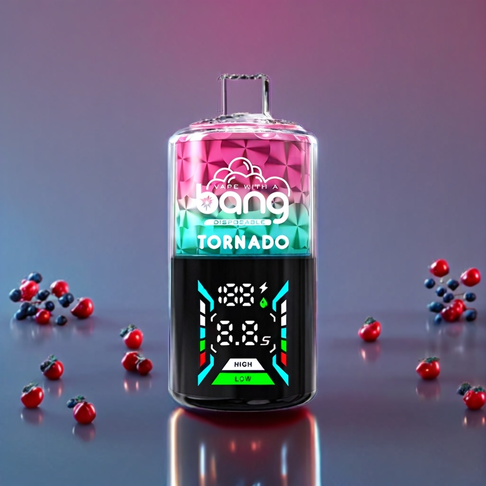 Bang Tornado 40000 Puffs Disposable Vape Triple Berry 40ml 850mAh 0%-5% Nicotine New Zealand Wholesale
