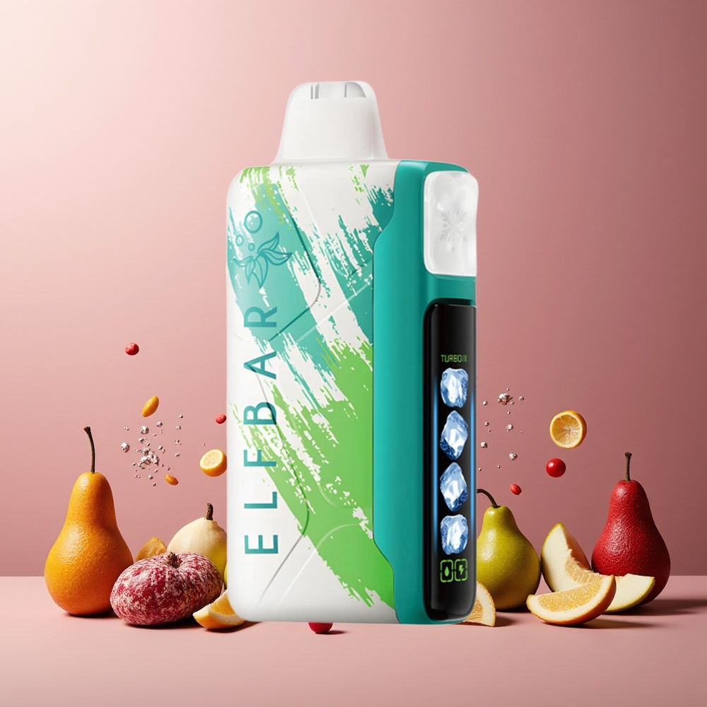ELF BAR Ice King 40000 Puffs New Zealand Wholesale Disposable Vape Baja Splash 20mL 5% Nicotine Rechargeable 850mAh Adjustable Cooling LCD