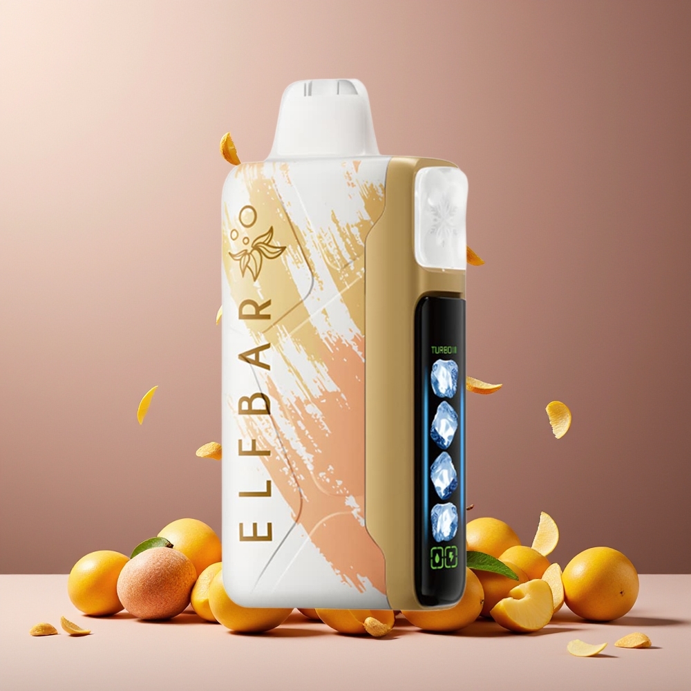 ELF BAR Ice King 40000 Puffs New Zealand Wholesale Disposable Vape Mango Magic 20mL 5% Nic Rechargeable LCD Dual Airflow