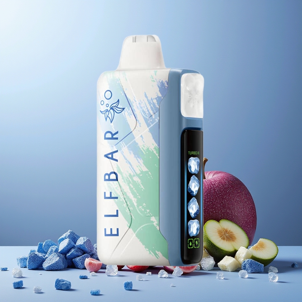 ELF BAR Ice King 40000 Puffs New Zealand Wholesale Rechargeable 850mAh Adjustable Cooling Blue Razz Ice Disposable Vape