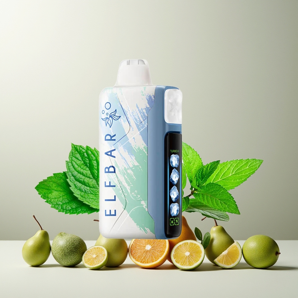 ELF BAR Ice King 40000 Puffs New Zealand Wholesale Rechargeable 850mAh Adjustable Cooling Miami Mint Disposable Vape
