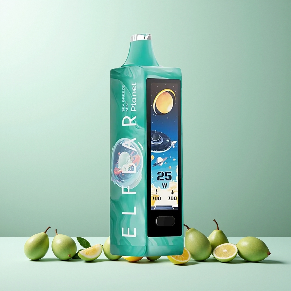 ELF BAR Planet 25000 Puffs 18ml 800mAh Mesh Disposable Vape Sea Breeze Mint New Zealand Wholesale
