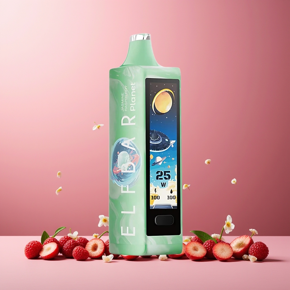 ELF BAR Planet 25000 Puffs 18ml 800mAh Mesh New Zealand Wholesale Disposable Vape Jasmine Raspberry