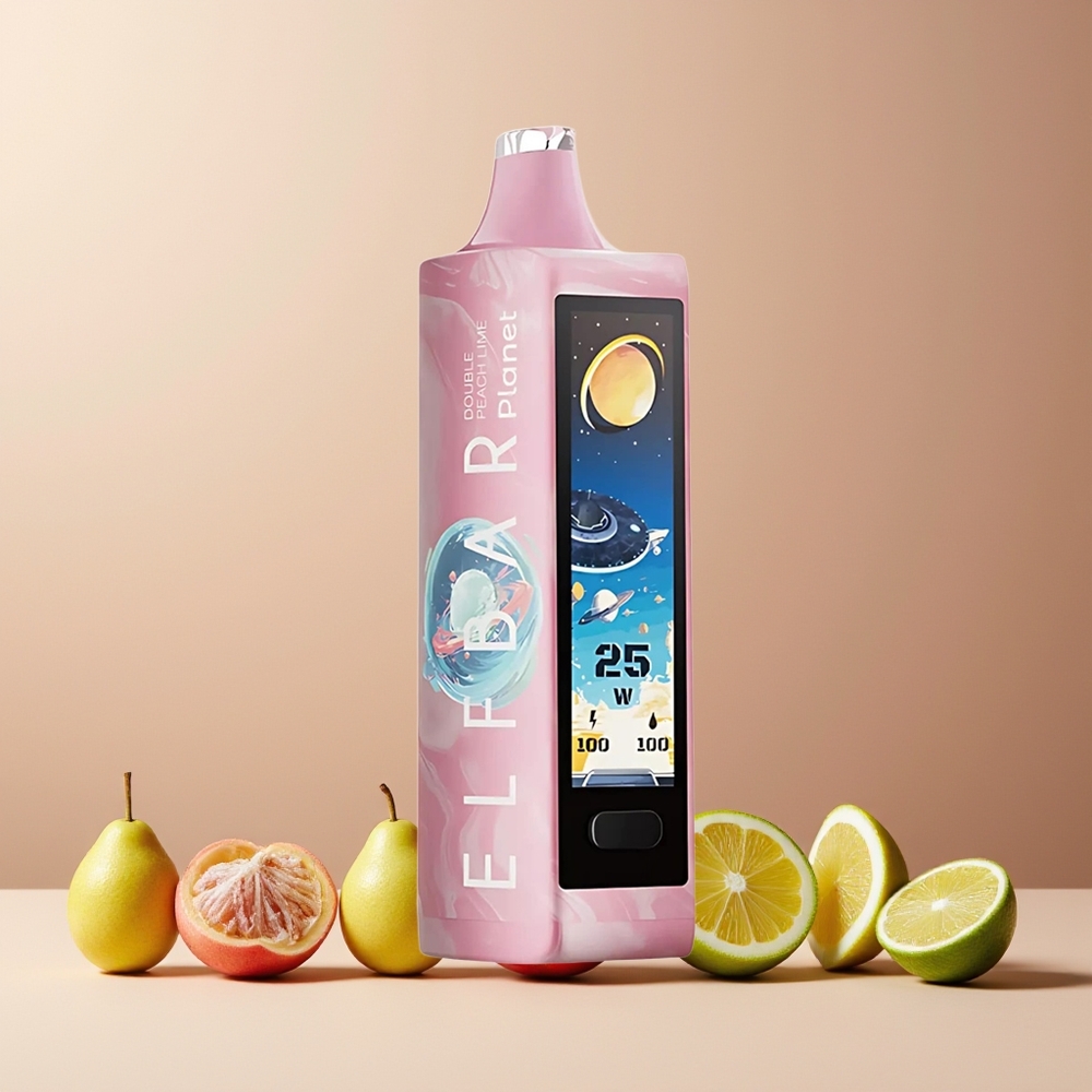 ELF BAR Planet 25000 Puffs New Zealand Wholesale Disposable Vape Double Peach Lime 5% 18ml 800mAh Mesh