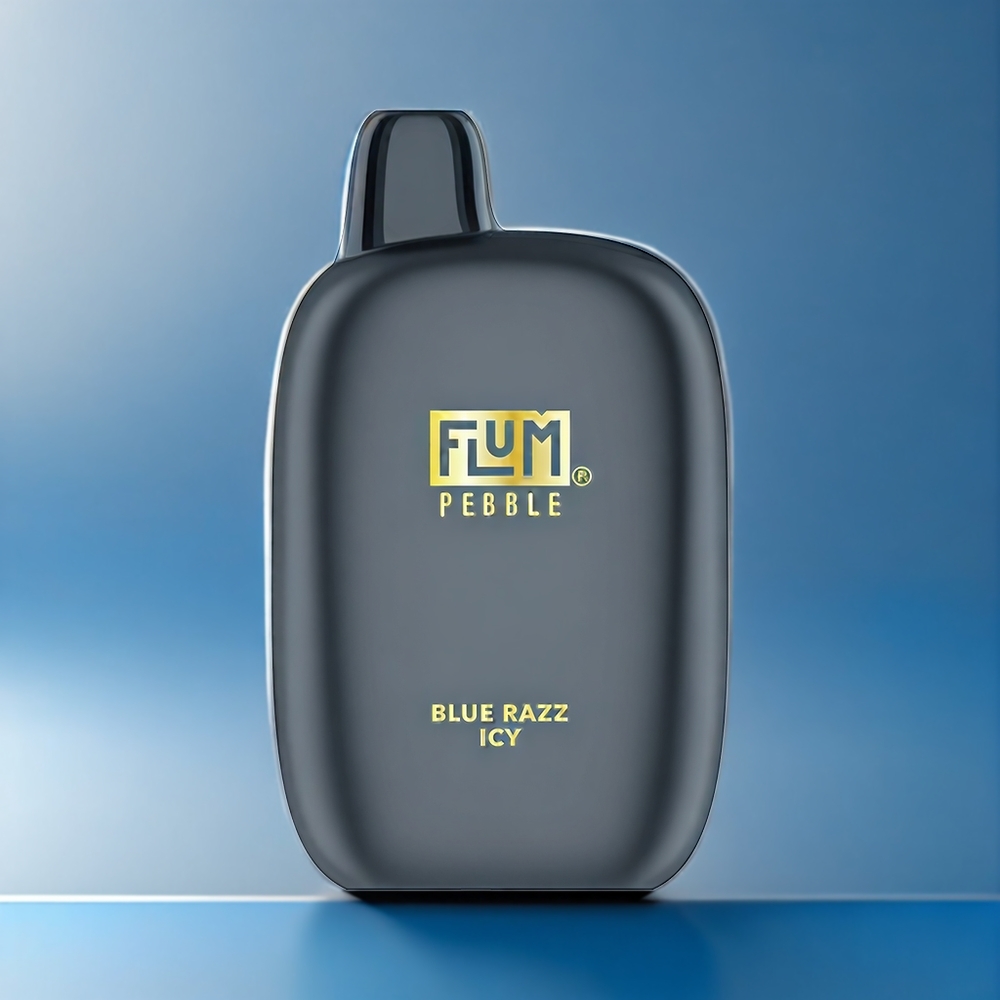 Flum Pebble 6000 Puffs New Zealand Wholesale Blue Razz Icy Vape