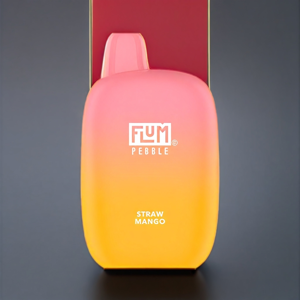 Flum Pebble 6000 Puffs New Zealand Wholesale Mango Vape Straw