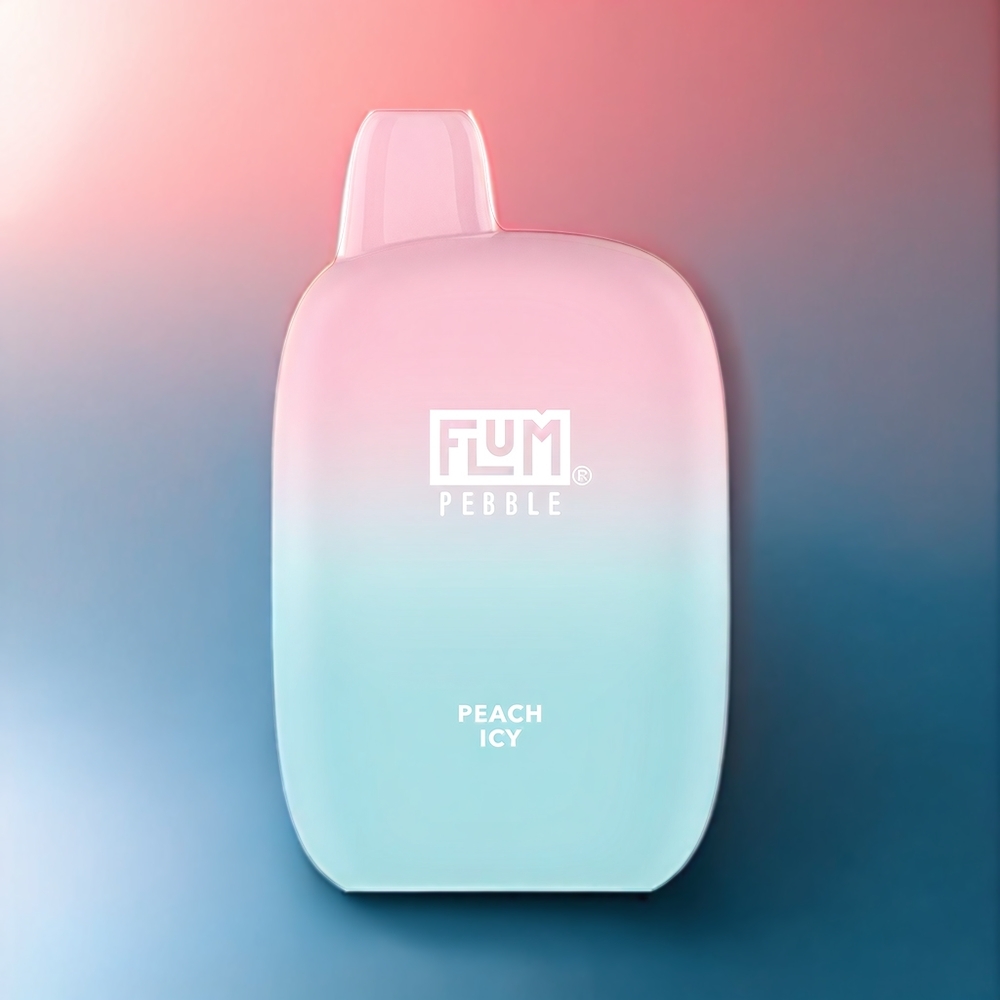 Flum Pebble 6000 Puffs New Zealand Wholesale Peach Icy Vape