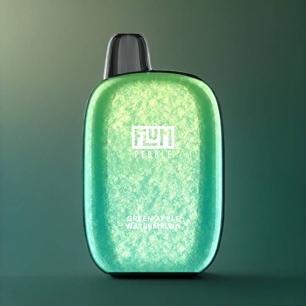 Flum Pebble New Zealand Wholesale 6000 Puffs Green Apple Watermelon Vape