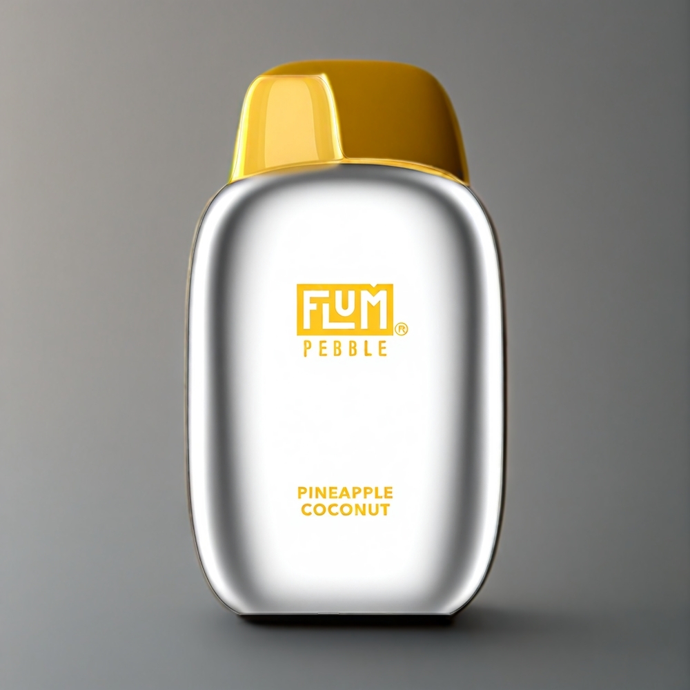 Flum Pebble New Zealand Wholesale 6000 Puffs Pineapple Coconut Vape