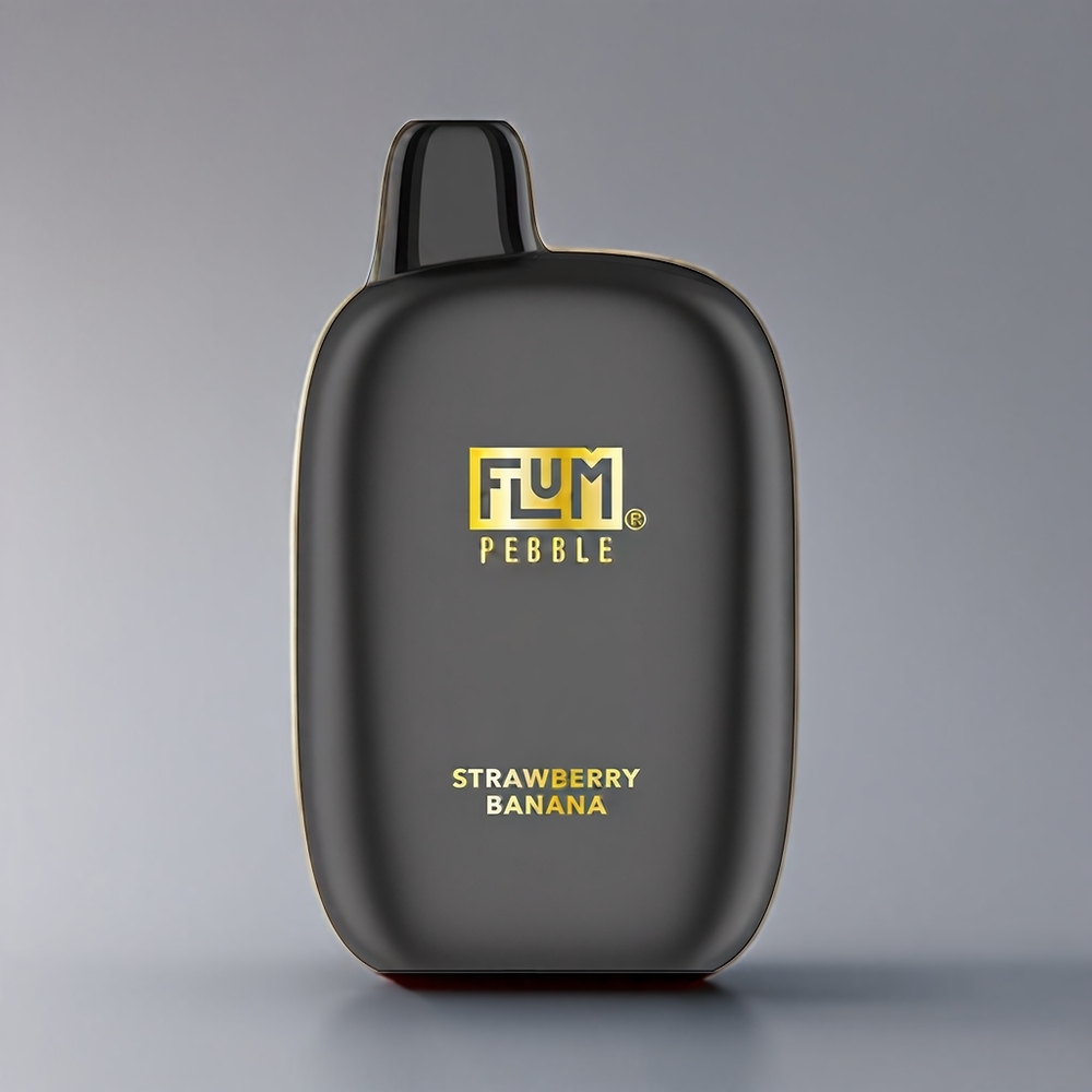 Flum Pebble New Zealand Wholesale 6000 Puffs Strawberry Banana Vape