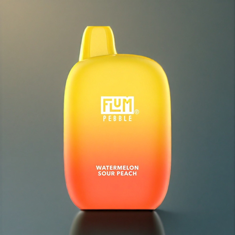 Flum Pebble New Zealand Wholesale 6000 Puffs Watermelon Sour Peach Vape