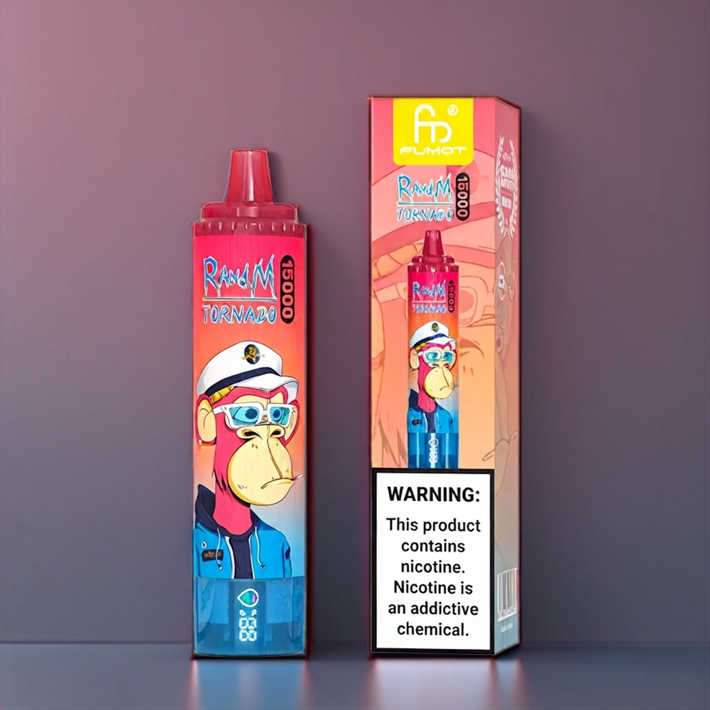 Fumot Randm Tornado 15000 Puffs Cherry - New Zealand Wholesale