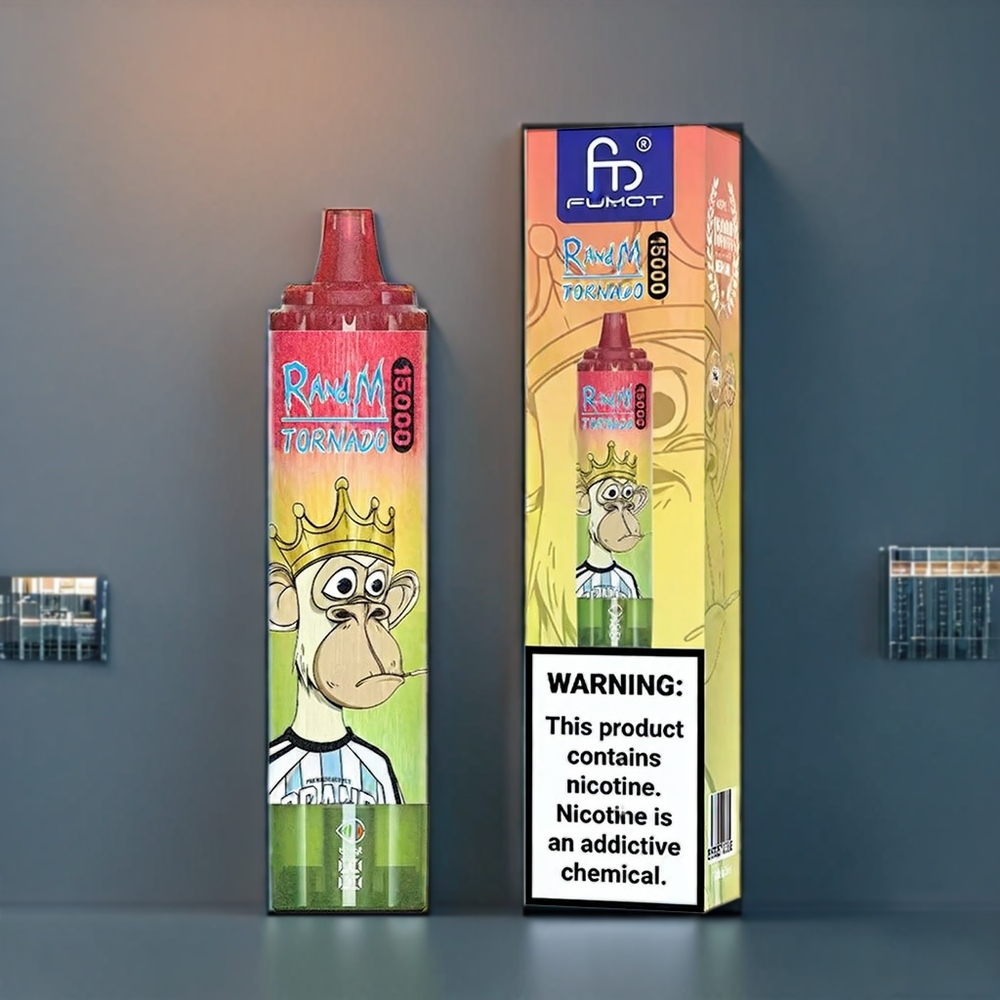 Fumot Randm Tornado 15000 Puffs New Zealand Wholesale Apple Peach Pear Vape