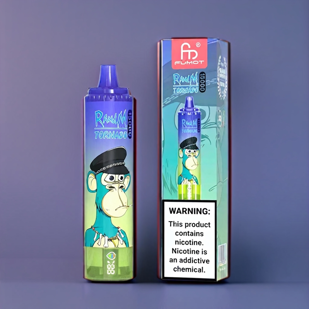 Fumot Randm Tornado 15000 Puffs New Zealand Wholesale Blueberry Bubblegum Vape