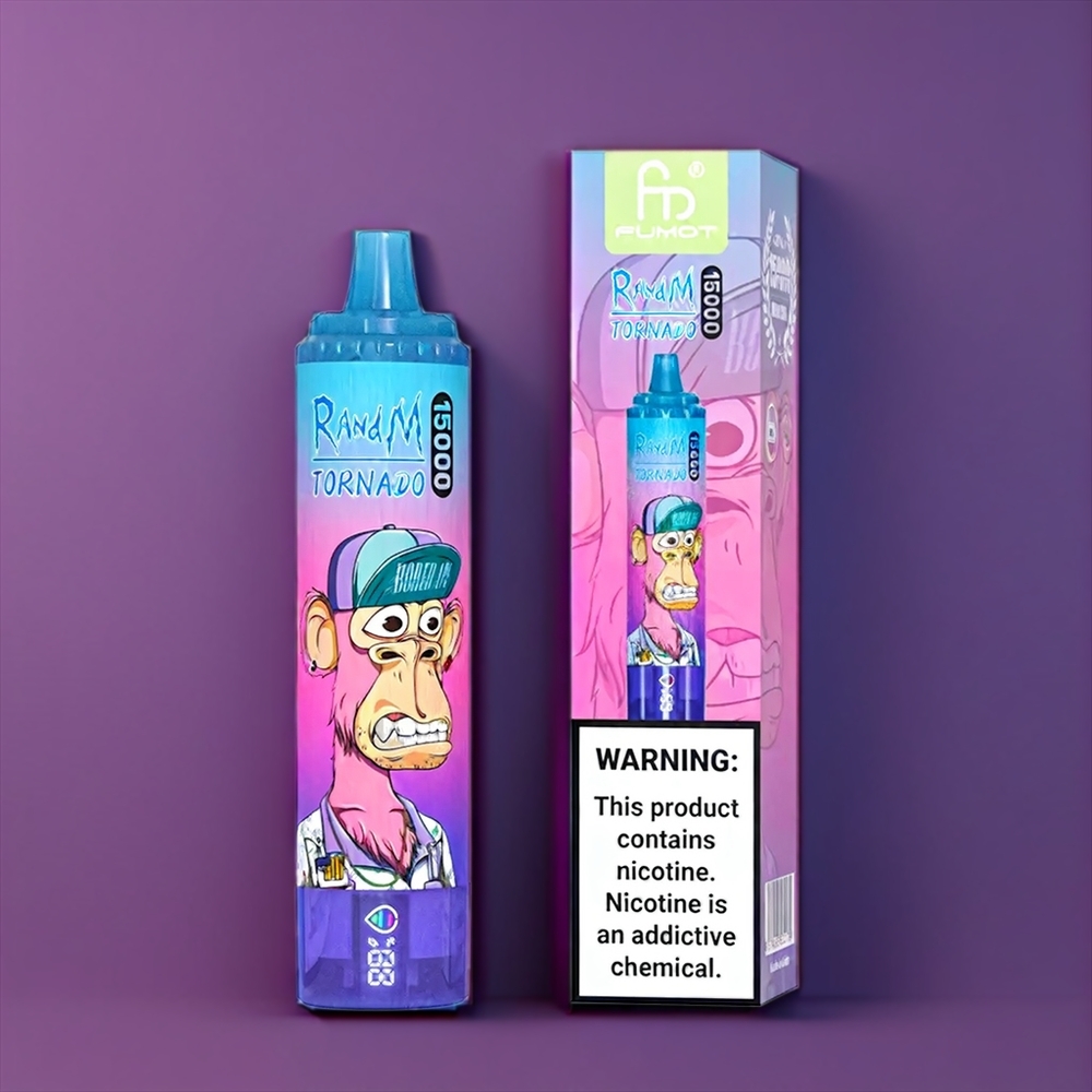 Fumot Randm Tornado 15000 Puffs New Zealand Wholesale Blueberry Raspberry Vape