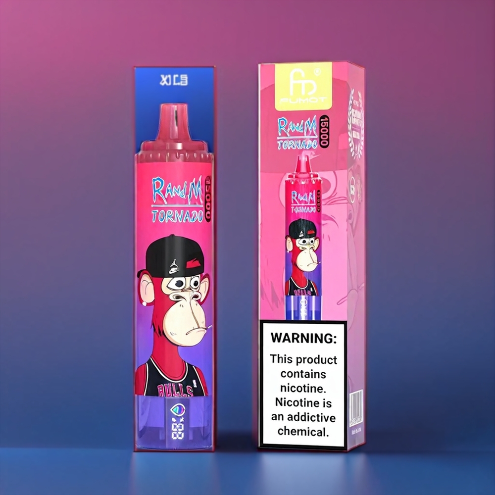 Fumot Randm Tornado 15000 Puffs New Zealand Wholesale Bluesour Raspberry Vape