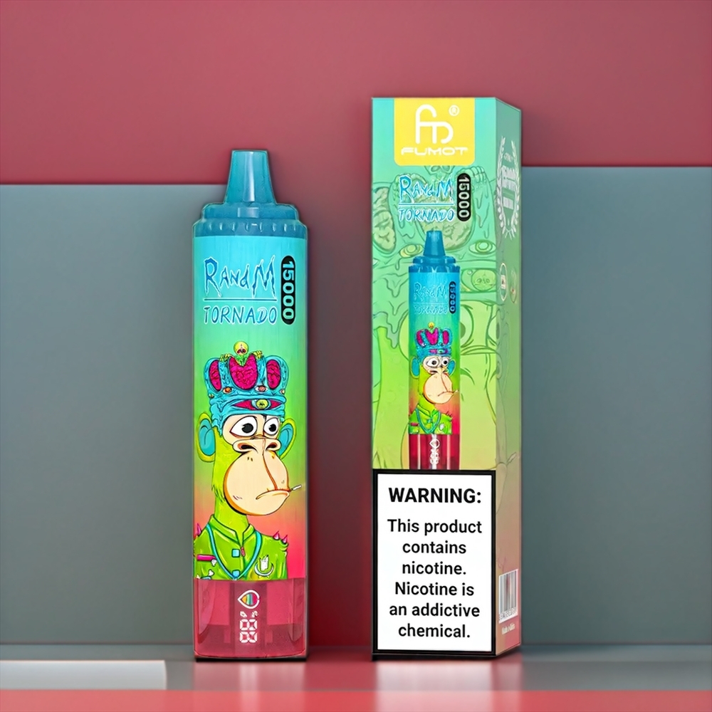 Fumot Randm Tornado 15000 Puffs New Zealand Wholesale Strawberry Watermelon Vape