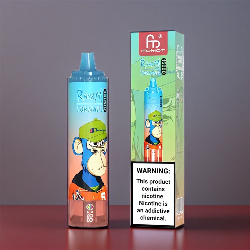Fumot Randm Tornado NZ Wholesale 15000 Puffs Cherry Cola Vape