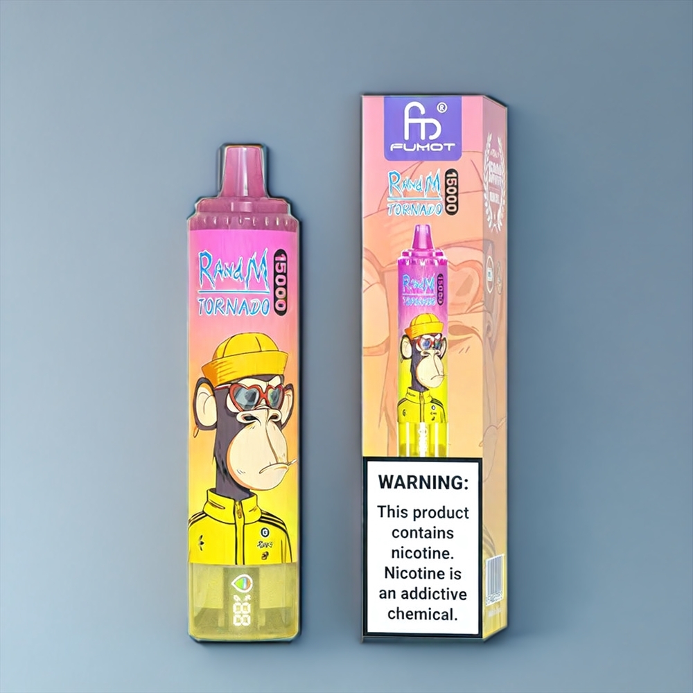 Fumot Randm Tornado NZ Wholesale Banana Ice 15000 Puffs Vape