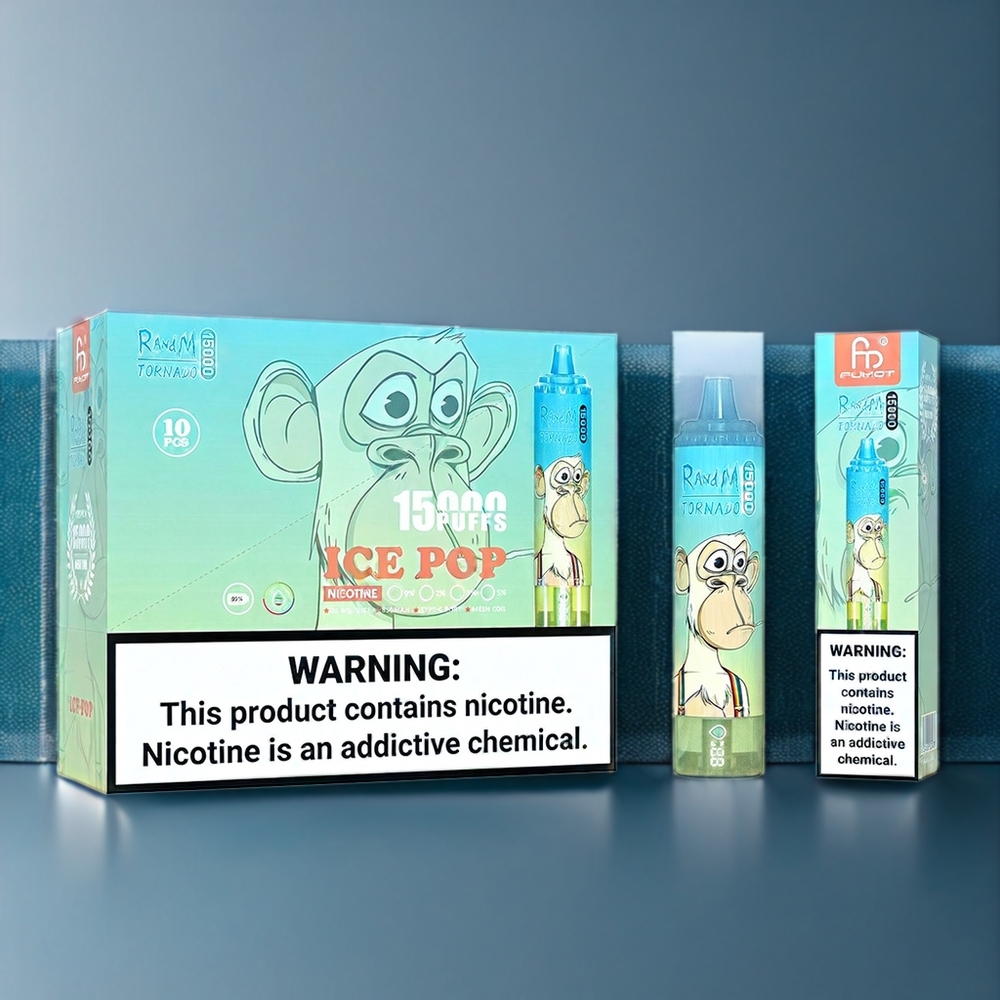 Fumot Randm Tornado NZ Wholesale Ice Pop 15000 Puffs