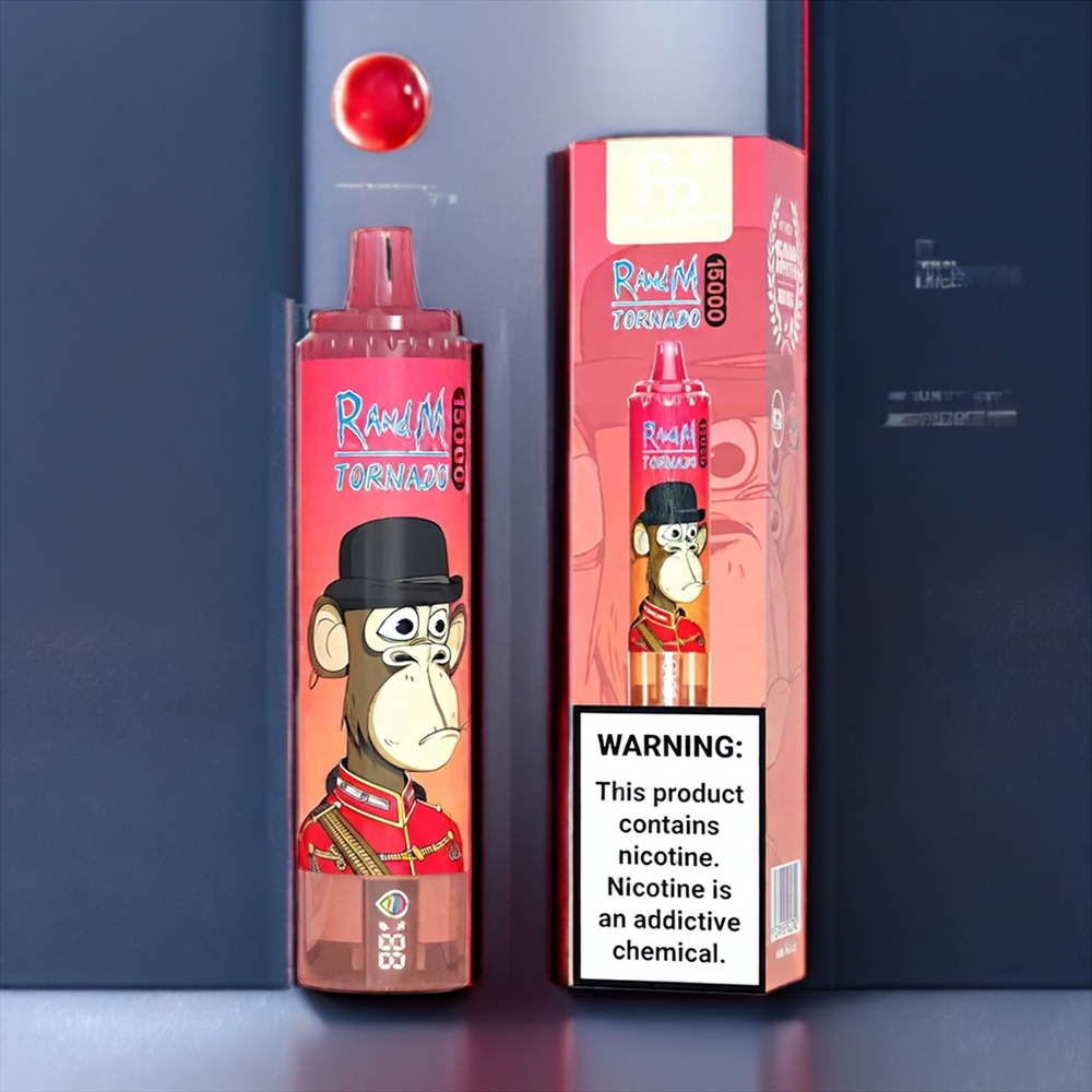 Fumot Randm Tornado NZ Wholesale Red Energy Ice 15000 Puffs Vape