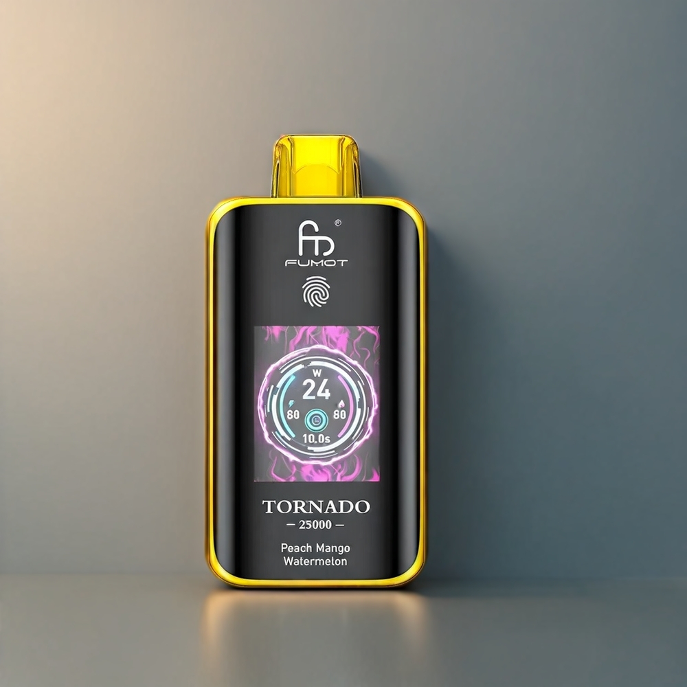 Fumot New Zealand Wholesale Tornado Peach Mango Watermelon 25000 Puffs Vape