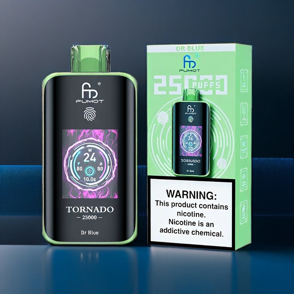 Fumot Tornado 25000 Puffs New Zealand Wholesale Dr Blue Vape