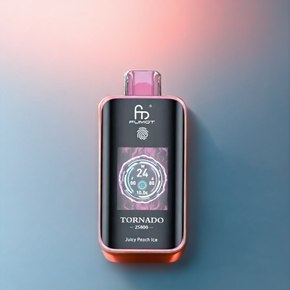 Fumot Tornado New Zealand Wholesale Juicy Peach Ice 25000 Puffs
