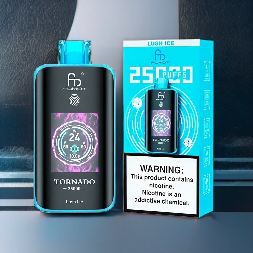 Fumot Tornado New Zealand Wholesale Lush Ice 25000 Puffs