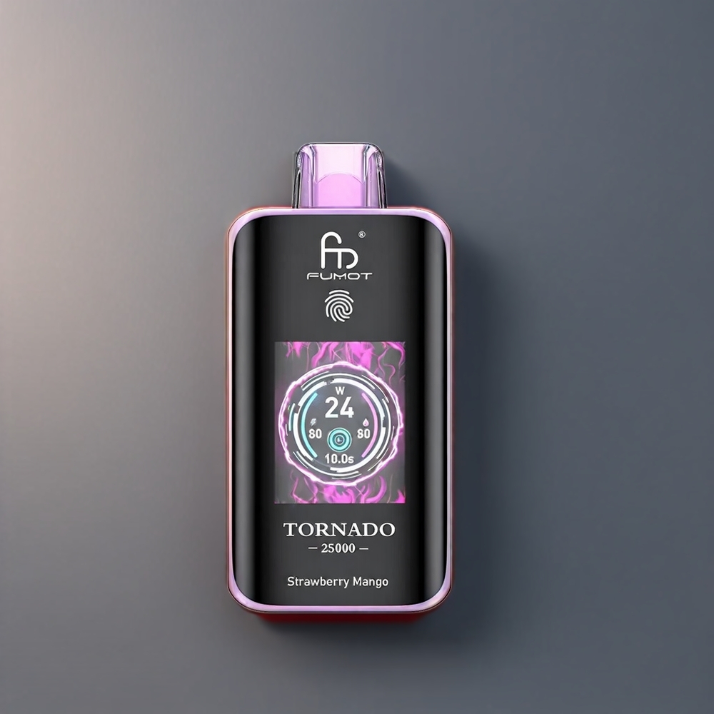 Fumot Tornado New Zealand Wholesale Strawberry Mango 25000 Puffs