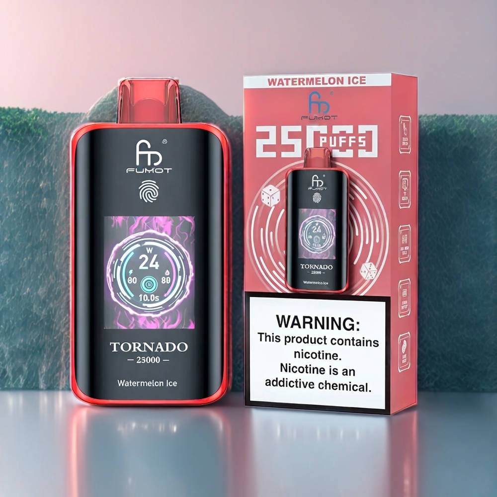 Fumot Tornado New Zealand Wholesale Watermelon Ice 25000 Puffs