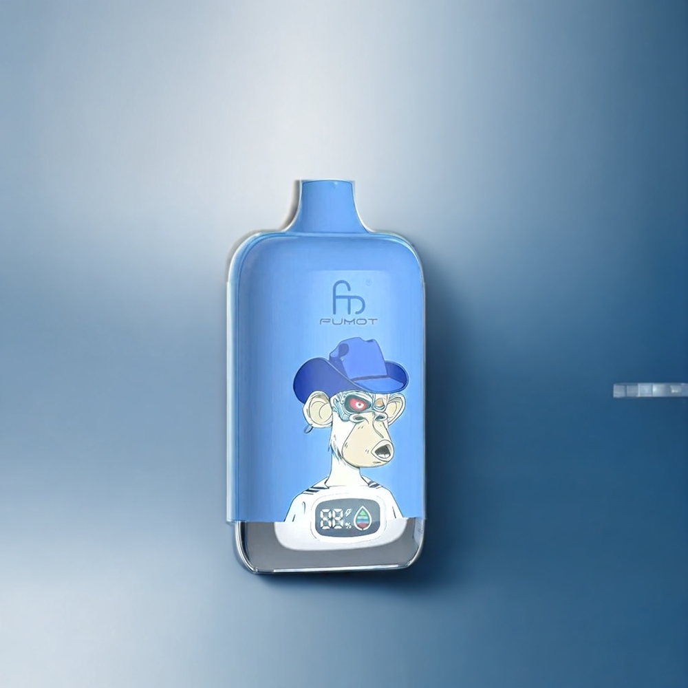 Fumot Tornado Digital Box 12000 Puffs New Zealand Wholesale Blueberry On Ice