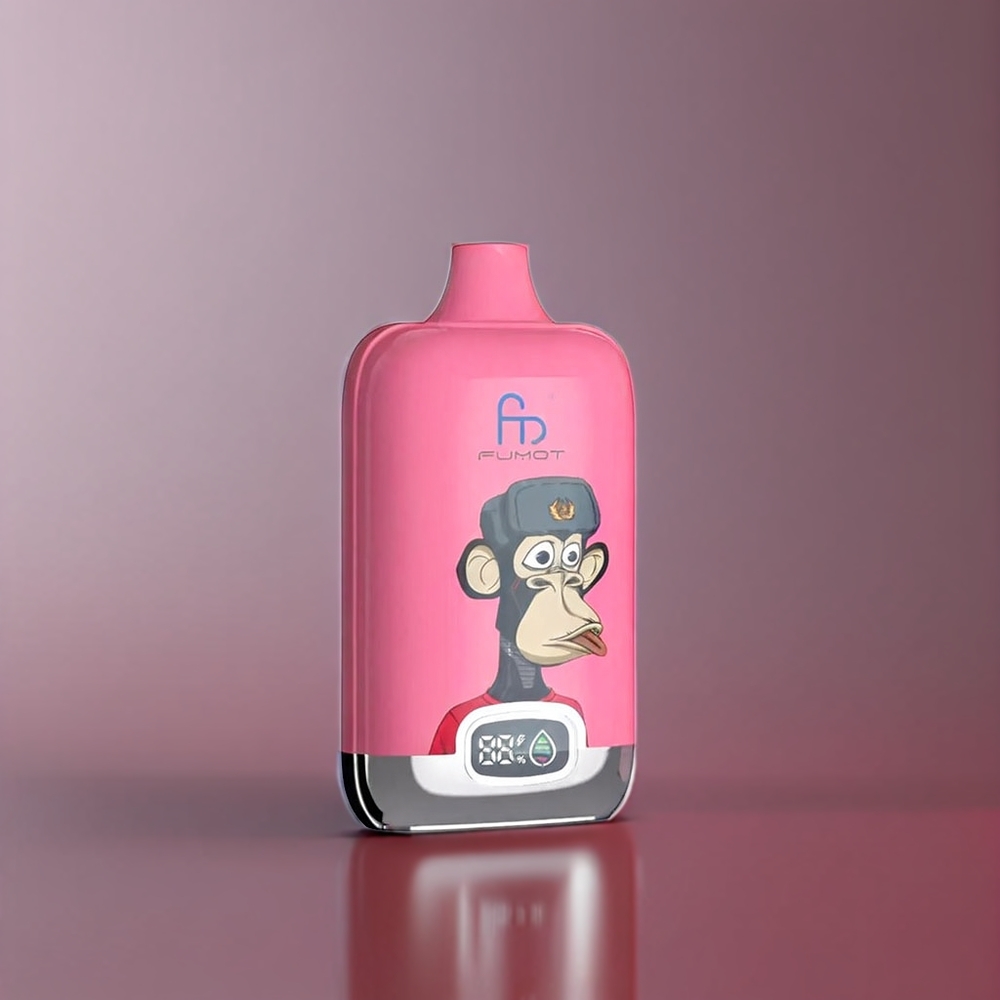 Fumot Tornado Digital Box New Zealand Wholesale 12000 Puffs Strawberry Donut Vape
