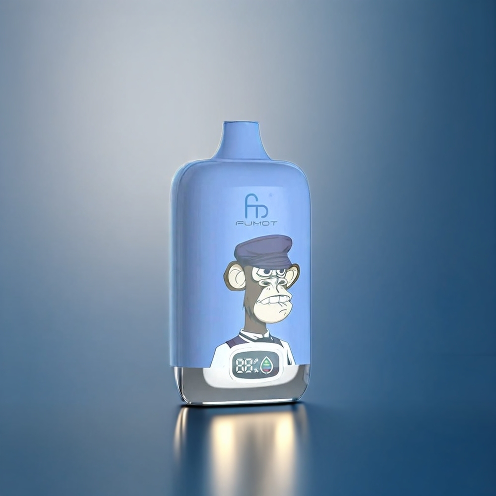 Fumot Tornado New Zealand Wholesale Digital Box 12000 Puffs Blue Razz Lemonade Vape