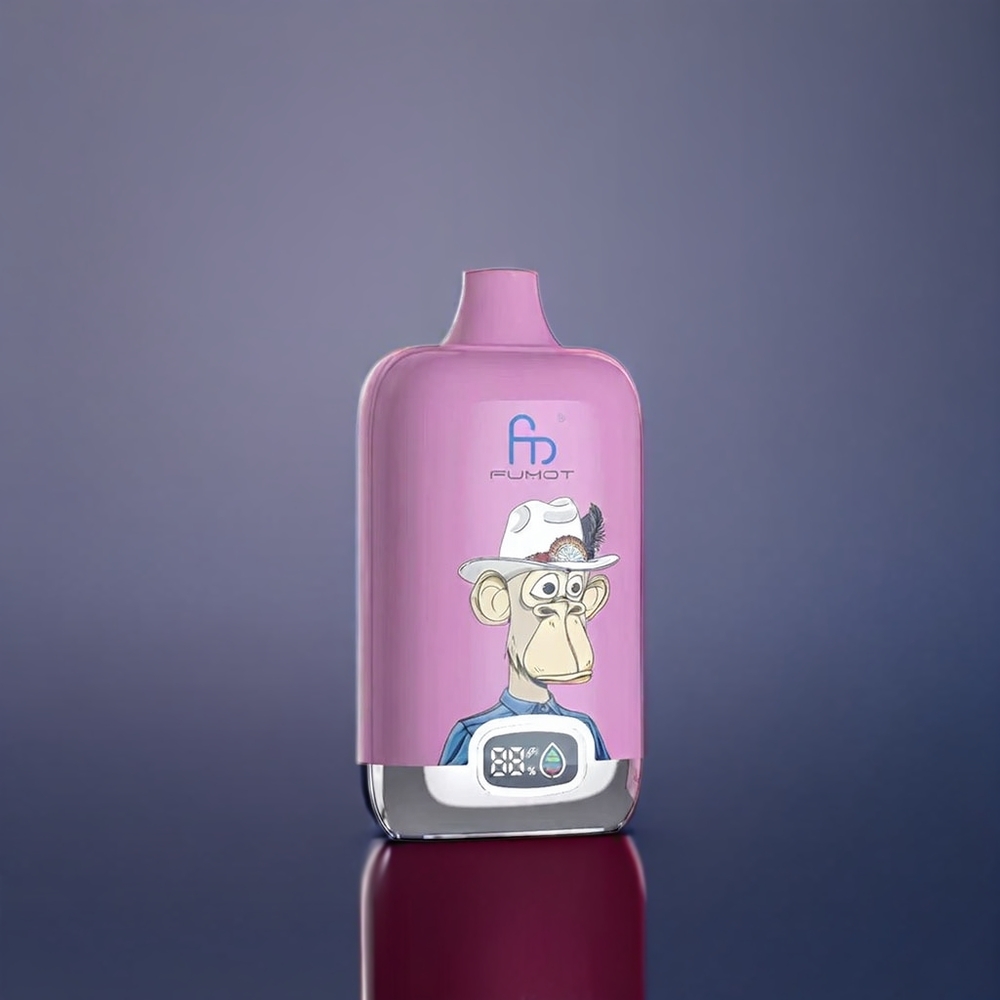Fumot Tornado New Zealand Wholesale Digital Box 12000 Puffs Blueberry Cherry Cranberry Vape